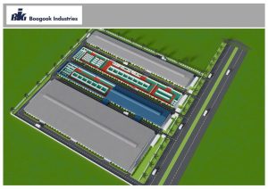 Dự án: Cải tạo nhà xưởng, xây phòng, sàn và tường ngăn nhà xưởng thuê số 2- Nhà máy Boogook Hà Nam